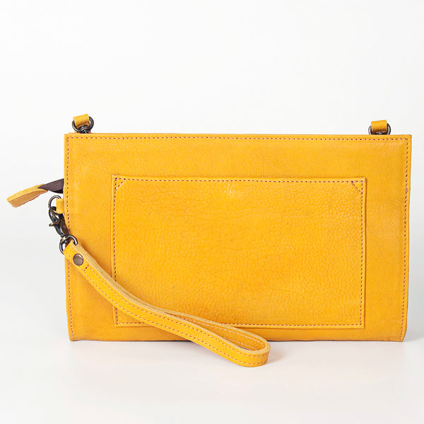 GIBGX252 Wristlet Genuine Leather Women Bag Western Handbag Purse