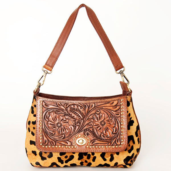 ADBGI177 Hobo Hair On Genuine Western Leather Women Bag