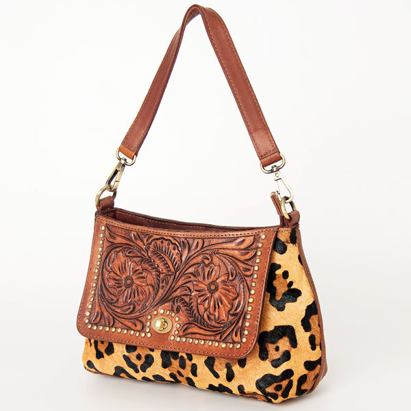ADBGI177 Hobo Hair On Genuine Western Leather Women Bag