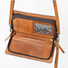 ADBGM169 Hand-Painted Leather Crossbody Purse - Multiple Western Scene