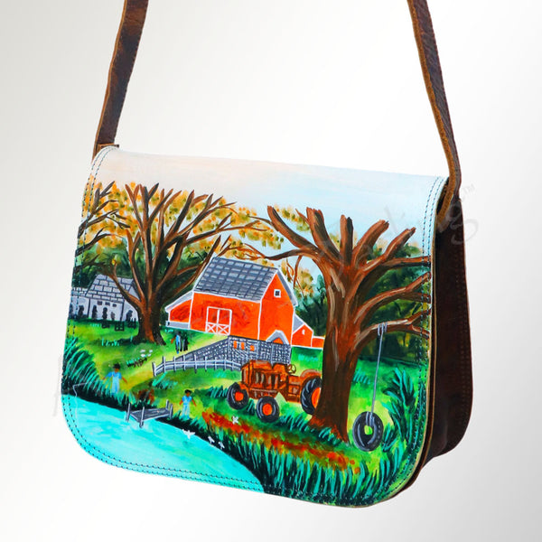 ADBGM191 Messenger Genuine Western Leather Women Bag