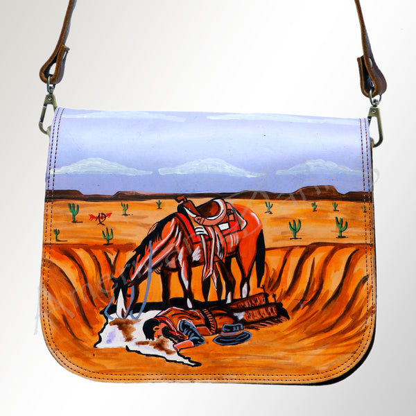 ADBGM191 Messenger Genuine Western Leather Women Bag