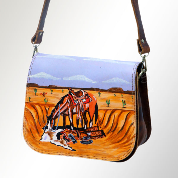 ADBGM191 Messenger Genuine Western Leather Women Bag