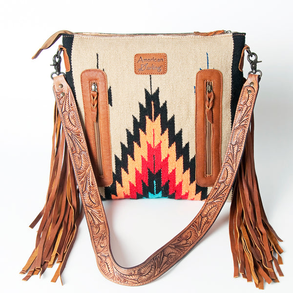 LC-ADBGZ422A Crossbody Genuine Western Leather Women Bag