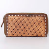 LC-ADBGZ447A Wallet Genuine Western Leather Women Bag