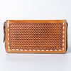 LC-ADBGZ448 Wallet Genuine Western Leather Women Bag