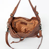 LC-ADBGZ454A Bucket Hand Tooled Genuine Western Leather Women Bag