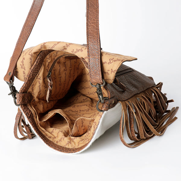LC-ADBGZ465A Messenger Genuine Western Leather Women Bag