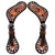 BESPE127AB-Western Leather Spurs Strap