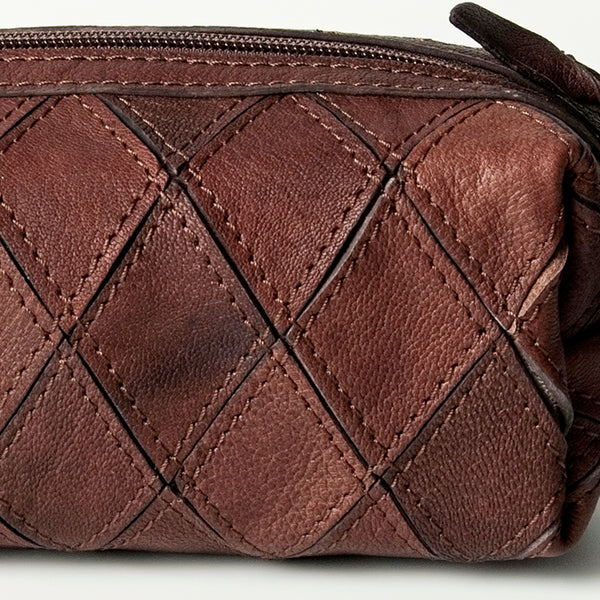 LC-ADBGZ488 Toiletry Genuine Western Leather Women Bag