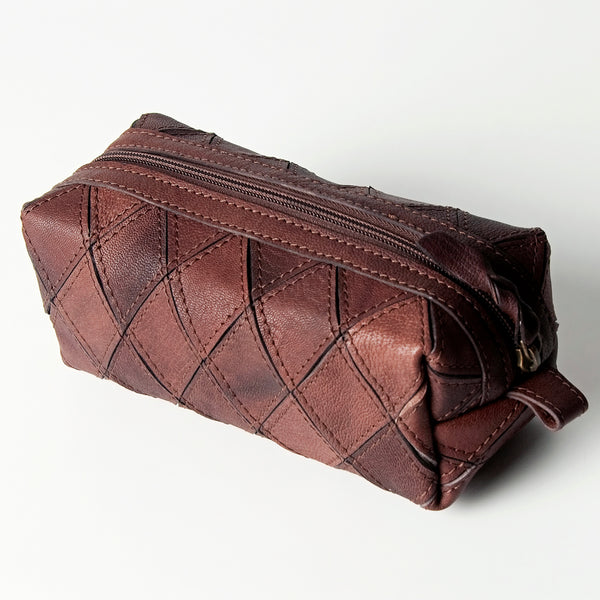 LC-ADBGZ488 Toiletry Genuine Western Leather Women Bag