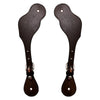 BER109-Western American Leather Spur Strap