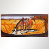 ADBGM112 Hand-Painted Leather Crossbody Clutch - Western Design by American Darling