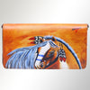 ADBGM169 Hand-Painted Leather Crossbody Purse - Multiple Western Scene