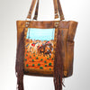 ADBGM166 Tote Genuine Western Leather Women Bag