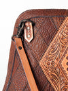 LC-ADBGZ518 Crossbody Hand Tooled Genuine Western Leather Women Bag