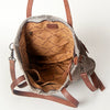 ADBG106 American Darling Hair-on Cowhide Western Tote Bag Genuine Leather