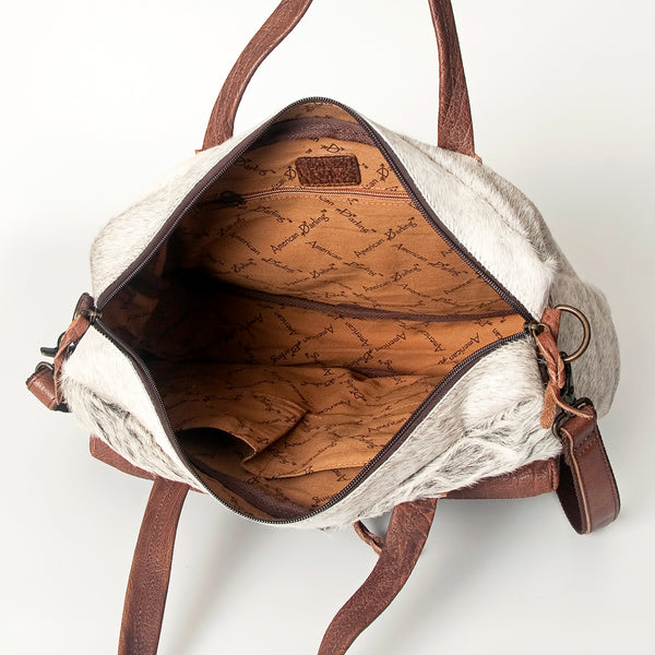 ADBG264 American Darling Tote Bag - Handcrafted Hair-On Cowhide & Western Leather Bag