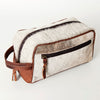 ADBG399 American Darling Hair-On Cowhide Toiletry Bag