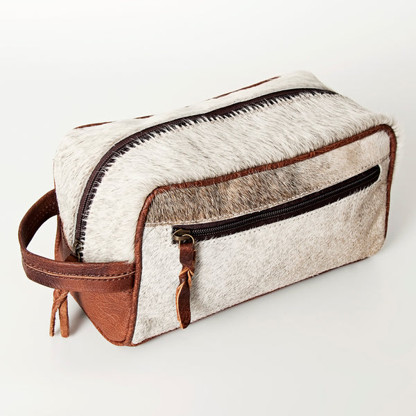 ADBG399 American Darling Hair-On Cowhide Toiletry Bag