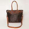 LC-ADBGI105 Tote Genuine Western Leather Women Bag Sage