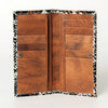 ADBG258 American Darling Wallet Bag - Handcrafted Hair-On Cowhide & Genuine Leather Western Wallet