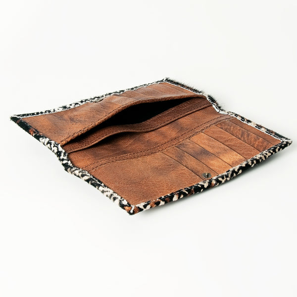 ADBG258 American Darling Wallet Bag - Handcrafted Hair-On Cowhide & Genuine Leather Western Wallet
