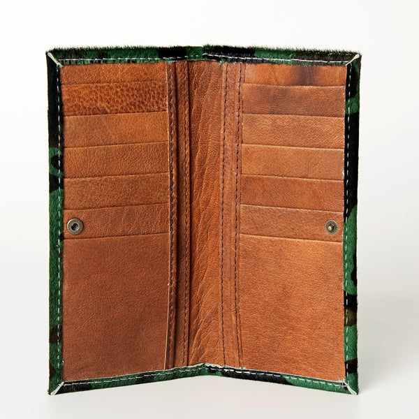 ADBG258 American Darling Wallet Bag - Handcrafted Hair-On Cowhide & Genuine Leather Western Wallet