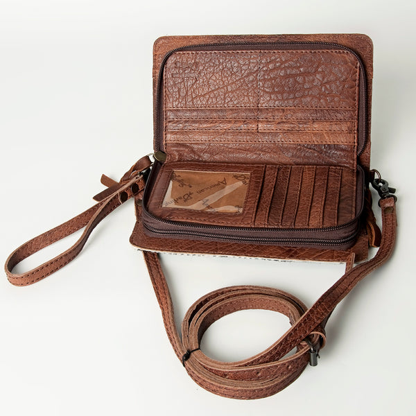 ADBG485 American Darling Hair-On Cowhide Organiser Bag