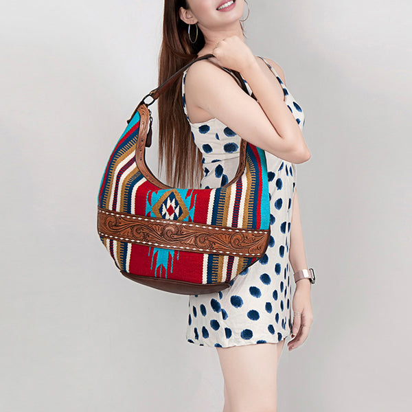 LC-ADBGZ310K Hobo Genuine Western Leather Women Bag