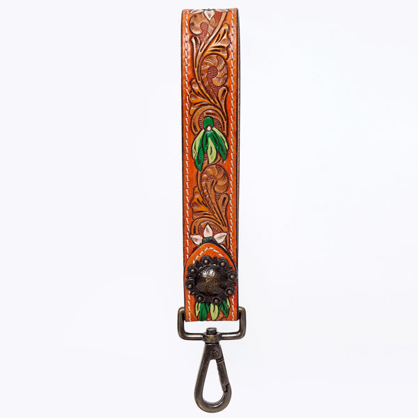 LC-ADWSF120 Genuine Leather Handle Strap For Wristlet Bags