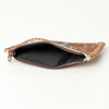 ADBG536 American Darling Handcrafted Braided Hair-On Cowhide Coin Purse Bag