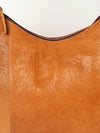 ADBGA220 American Darling Hand Tooled Genuine Leather Hobo Bag Floral Carved Handle