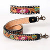 LC-ADSTF161 Hand Tooled Genuine Leather Handle Strap