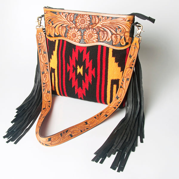 LC-ADBGZ553 Crossbody Genuine Western Leather Women Bag