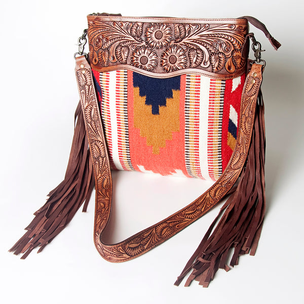 LC-ADBGZ561 Crossbody Genuine Western Leather Women Bag