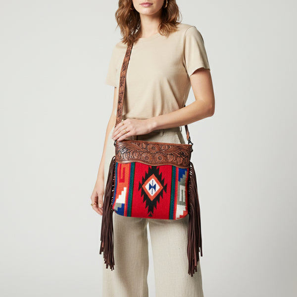 LC-ADBGZ565 Crossbody Genuine Western Leather Women Bag