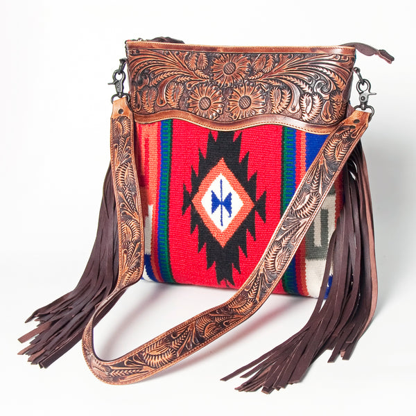 LC-ADBGZ565 Crossbody Genuine Western Leather Women Bag