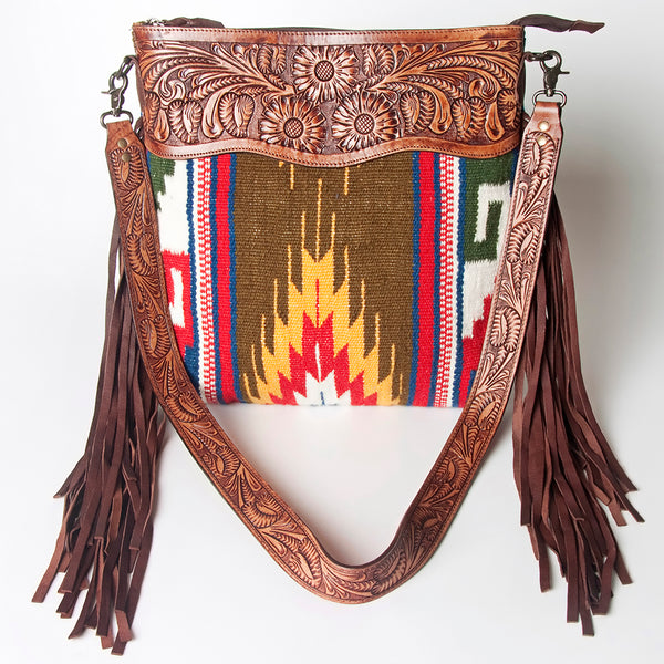 LC-ADBGZ573 Crossbody Genuine Western Leather Women Bag