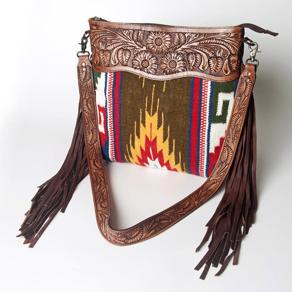 LC-ADBGZ573 Crossbody Genuine Western Leather Women Bag