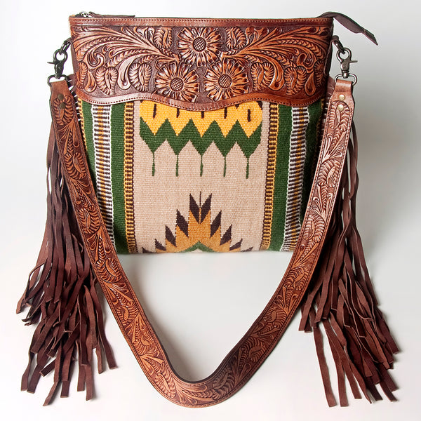 LC-ADBGZ575 Crossbody Genuine Western Leather Women Bag