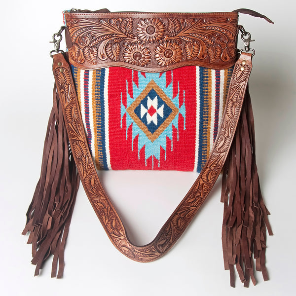 LC-ADBGZ582 Crossbody Genuine Western Leather Women Bag