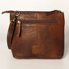 ADBGA236 American Darling Kilim & Leather Crossbody Bag - Western Saddle Purse