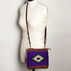 ADBGA236 American Darling Kilim & Leather Crossbody Bag - Western Saddle Purse