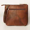 ADBGA236 American Darling Kilim & Leather Crossbody Bag - Western Saddle Purse