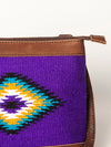 ADBGA236 American Darling Kilim & Leather Crossbody Bag - Western Saddle Purse