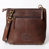 ADBGA236 American Darling Kilim & Leather Crossbody Bag - Western Saddle Purse