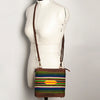ADBGA236 American Darling Kilim & Leather Crossbody Bag - Western Saddle Purse
