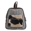 LC-KB143Backpack Upcycled Canvas Ladies Bag