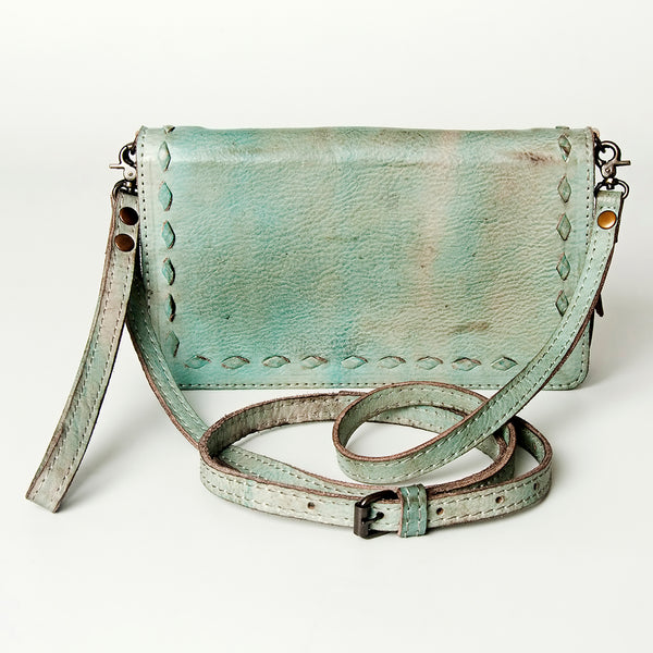 NMBG106 Wristlet Genuine Leather women bag western Bag